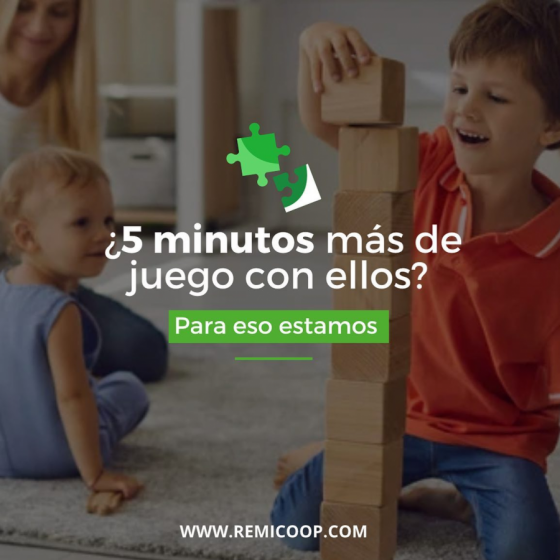 ¡5 minutos más de juego con tus hijos! 👨‍👩‍👧‍👦